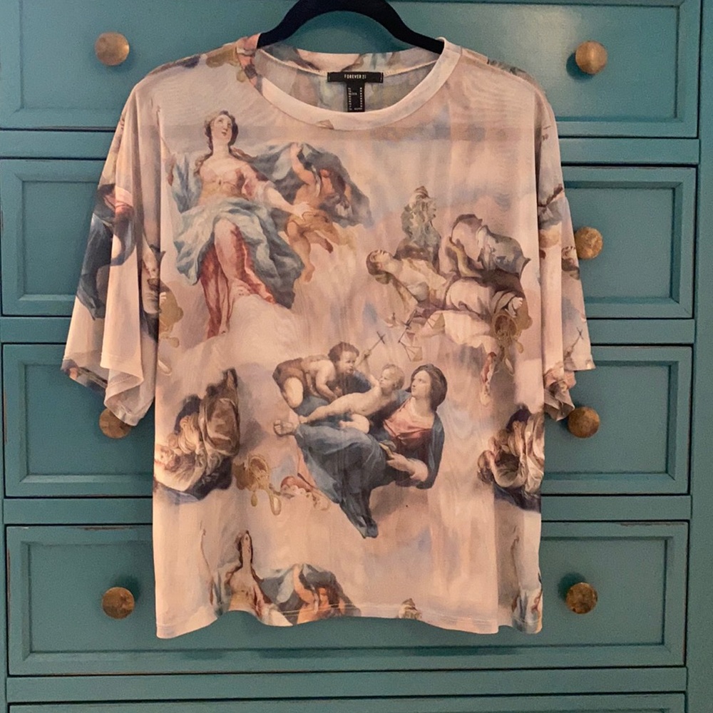 Forever 21 Mesh Top